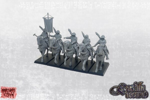 Yeomen on horse with Bows - x1