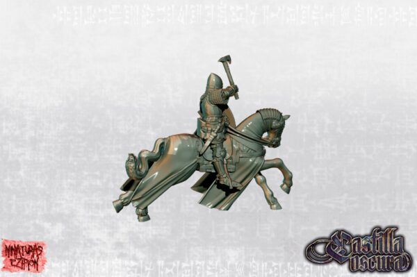 Radu I of Basarab, Voivod of Wallacchia on horse - x3