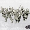 English Knights on foot with sword - x1