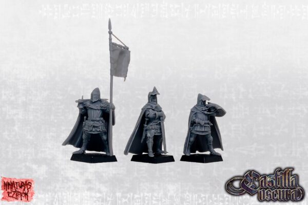 Late Crusader Knights on Foot - x10