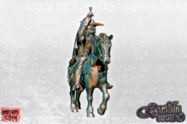 Nobleman Falconer on Horse - x1