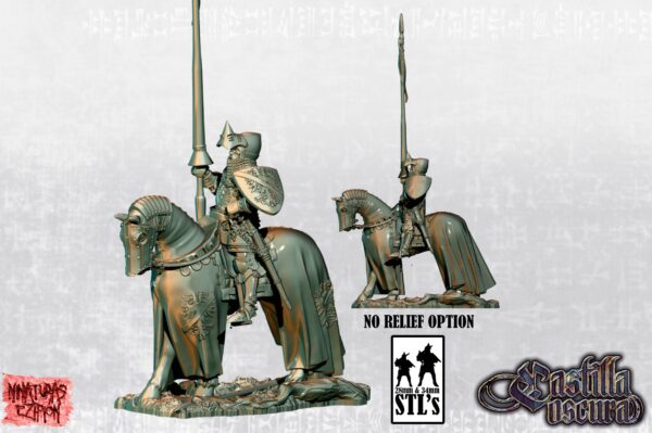 Bertrand du Guesclin on Horse - x1