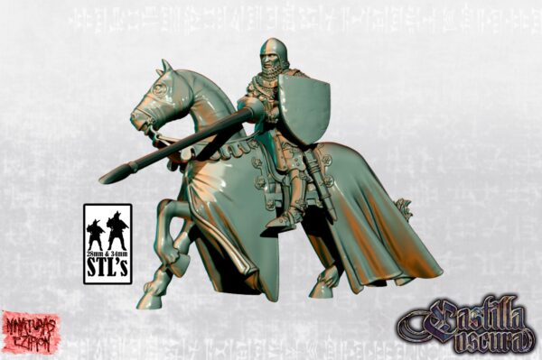 German Knight on Horse - x1