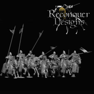 14th Century (later) Men at Arms - 5x