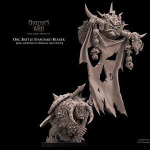Orc Battle Standard Bearer - 1x