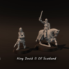 King David II Of Scotland on Foot - x1