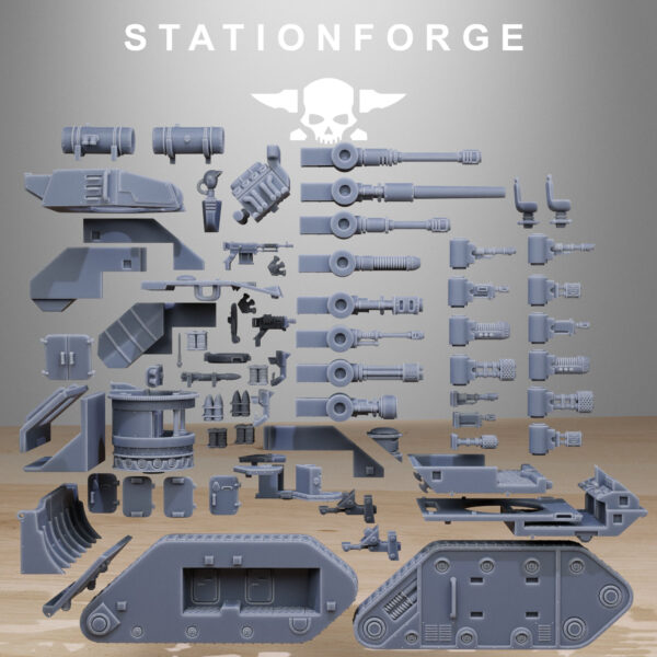 GrimGuard Battle Tank 2.0 (with interior) - x1 + Crew - x10
