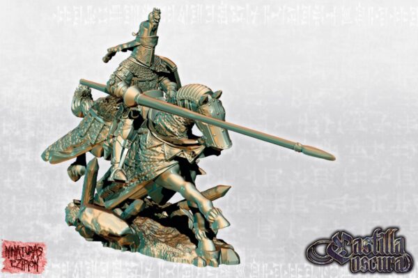 Black Prince on horse - x1