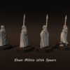 Elven Militia With Spears x4