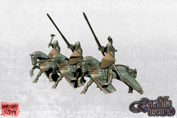 Radu I of Basarab, Voivod of Wallacchia on horse - x3