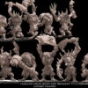 Trolls of Chaos multi-part regiment - 1x