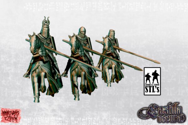 German Knight on Horse - x1