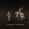 King David II Of Scotland on Foot - x1
