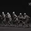 Dismounted late 14th Century men at arms - 10x