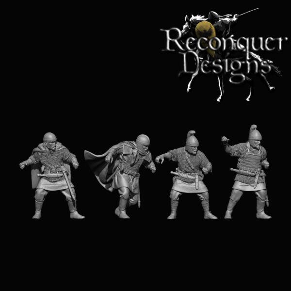 Visigoths Asturians dismounted Set 1  - 1x