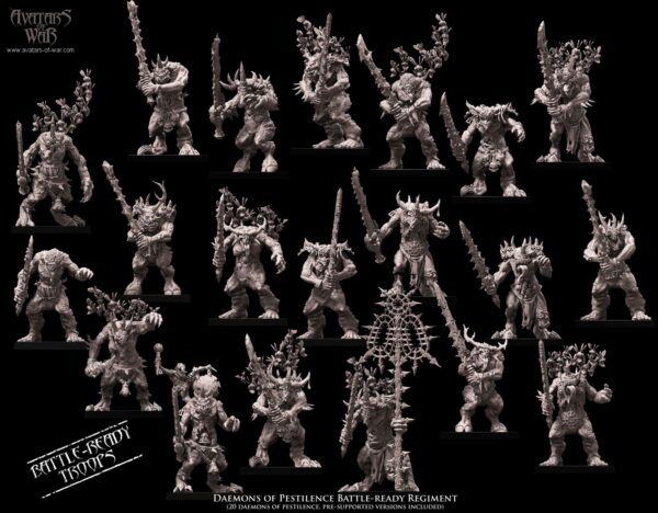 a62dc617022ad390642f9e718783c573.jpg Daemons of Pestilence Battle-Ready regiment - 5x
