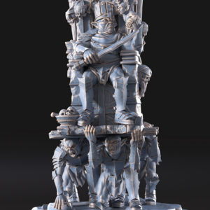Gruluk the Big: King of the cave - 1x - mounted