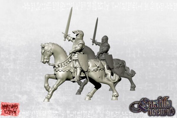 Pot-de-fer - Knight Owner on Horse - x1