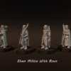 Elven Militia With Bows x4