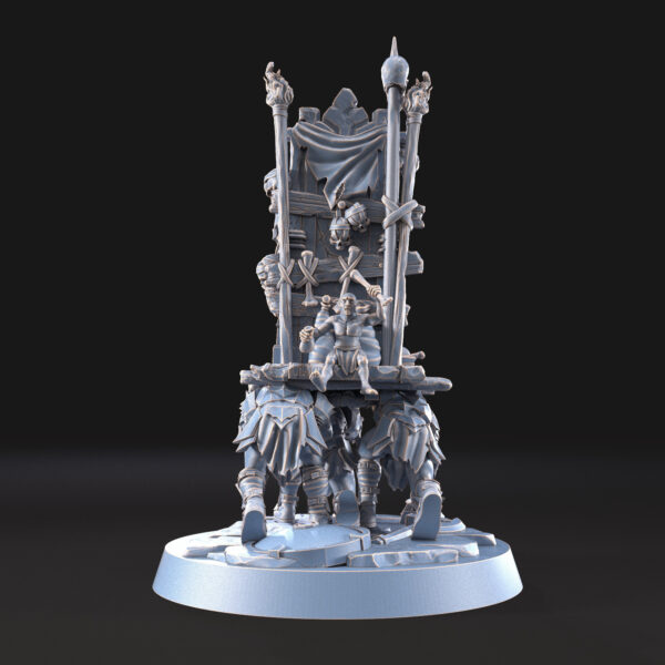 Gruluk the Big: King of the cave - 1x - mounted