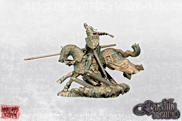 Black Prince on horse - x1