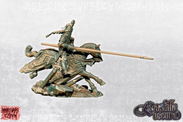 Black Prince on horse - x1