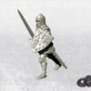 Black Prince on Foot with crowned bascinet - x1