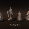 Travelling Elf Mounted - x1
