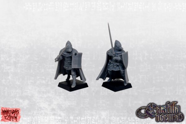 Late Crusader Knights on Foot - x10