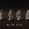 Elven Militia With Bows x4