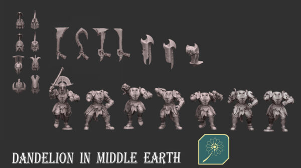 Orc Legion (Swordman) of Nothern Mountain - x5