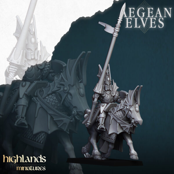 Aegean Elves Mounted Dragons - x5