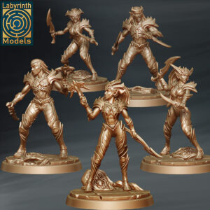 Dark Elf Assassins - x5