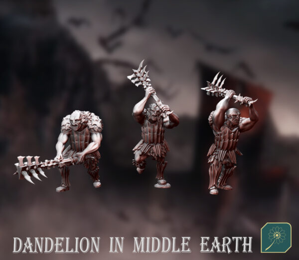 Mighty Orc of Northern Mountain (Two Handed Axe Version) - x3