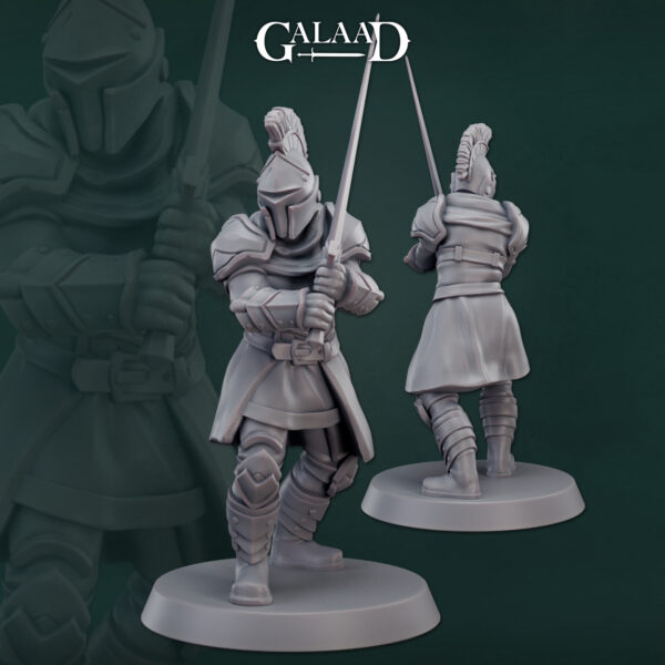 Knight two handed sword