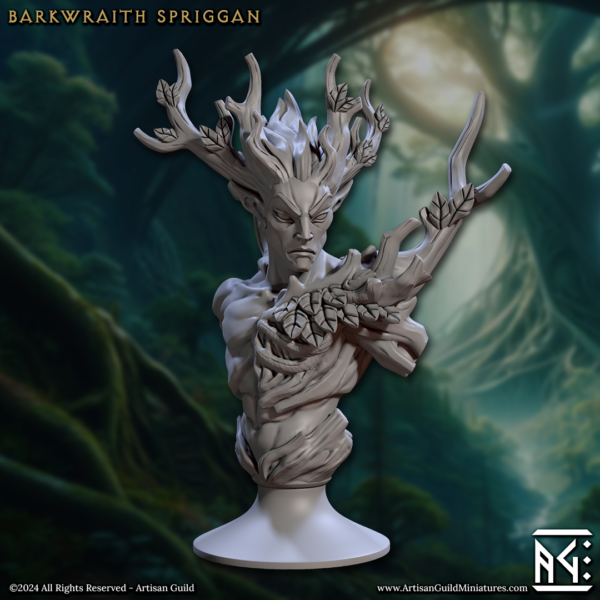 52ecd096c10dd840e03d58d0791f5321.png BUST - Barkwraith Spriggan Male - x1