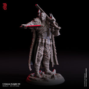 Crimson Knight (Pose 2)