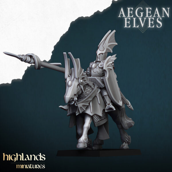 Aegean Elves Mounted Dragons - x5