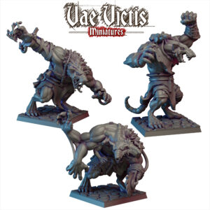 Prebuilt Rat Giants Warband - x3