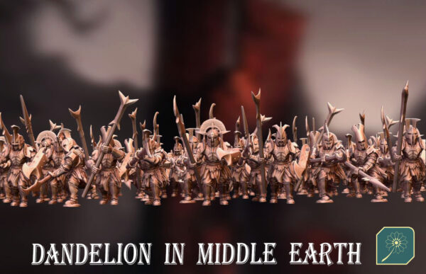 Orc Legion (Pikeman) of Nothern Mountain - x10
