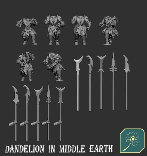 Orc Legion (Pikeman) of Nothern Mountain - x1