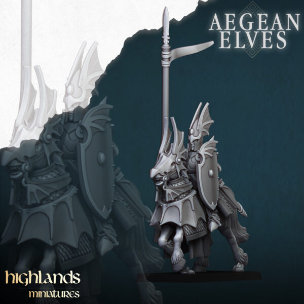 Aegean Elves Mounted Dragons - x5