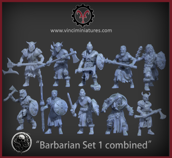 Barbarians Set 1 - x5