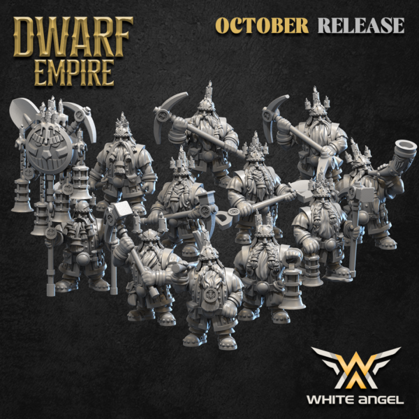 Dwarf Miner - x5 Dwarf Empire