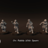 Orc Rabble With Spears - x1