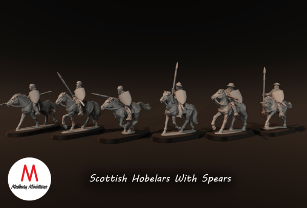 Scottish Hobelars With Spears - x1