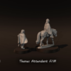 Thanes Attendant Mounted - x1