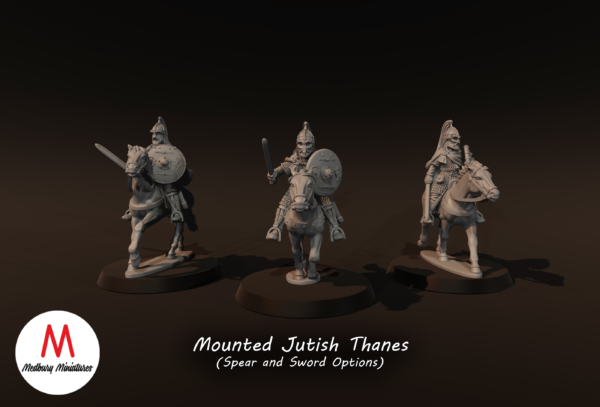 Mounted Jutish Thanes (Sword Option) - x3