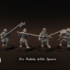 Orc Rabble With Spears - x4