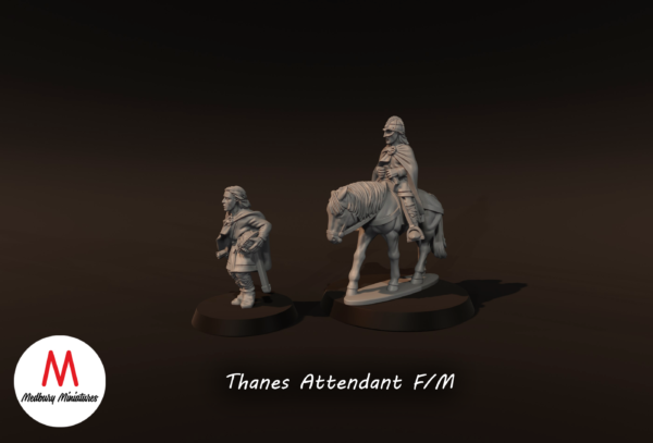 Thanes Attendant Mounted - x1